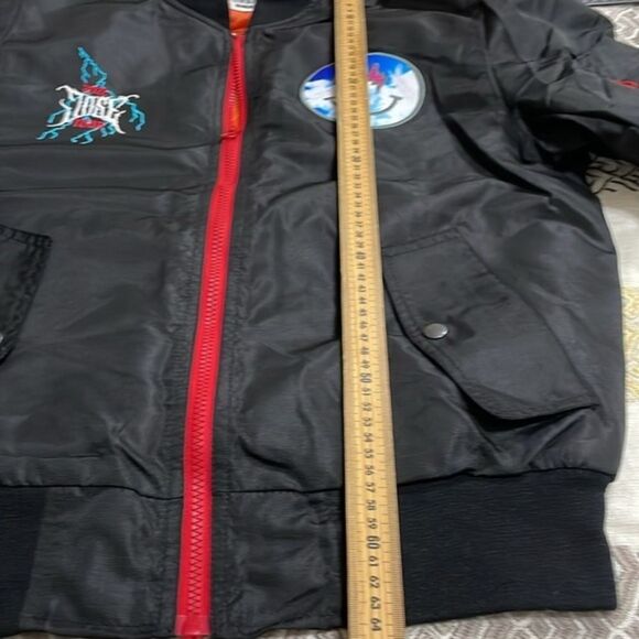 (N) J. Balvin Men's Bomber Jacket Sizes S(2), M(1) 2022 Jose Tour BN WOT Black - Picture 12 of 13